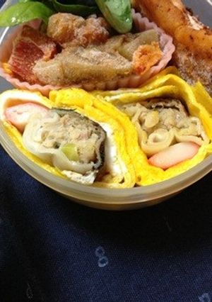 餃子大葉カニカマ卵焼き-レシピのメイン写真