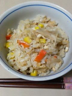 シーチキンとコーンの炊き込みご飯-レシピのメイン写真