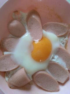 花目玉焼き-レシピのメイン写真