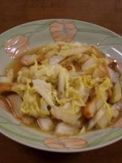 白菜とさつまあげの炒め物-レシピのメイン写真