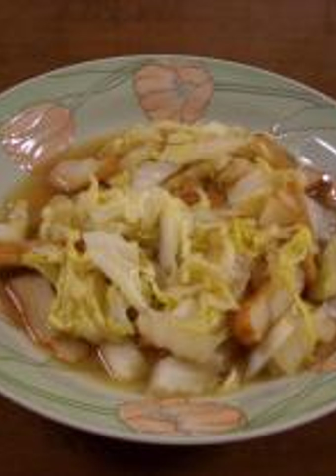 白菜とさつまあげの炒め物-レシピのメイン写真