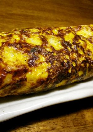弁当のおかずにホタテ入り卵焼き-レシピのメイン写真