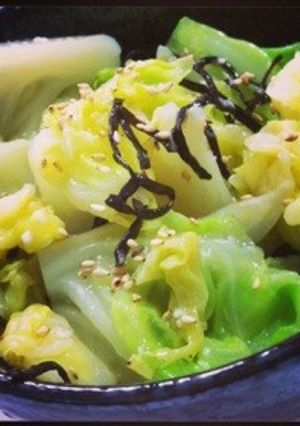 キャベツの塩昆布和え-レシピのメイン写真