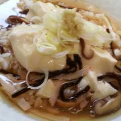 รูปของ 豆腐の塩こんぶあんかけ