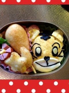 しまじろうべんとう(キャラ弁)-レシピのメイン写真