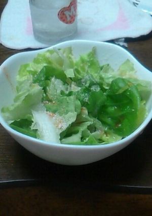 *辛党さんに*手抜きなタバスコサラダ-レシピのメイン写真