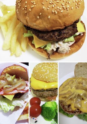 子供と作ろう♪おうちで楽しむハンバーガー-レシピのメイン写真