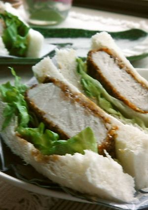 塩ヨーグルト❤やわらかトンカツサンド-レシピのメイン写真