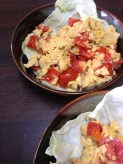 ミニトマトと卵の炒め物-レシピのメイン写真