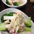 ブロッコリーの塩炒め