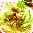 ガツンと!お肉の冷やしパスタ