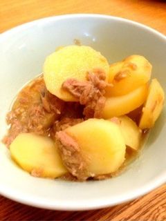 ツナじゃが<スピード料理>-レシピのメイン写真