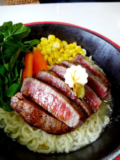 ♛ビフテキラーメン♛-レシピのメイン写真