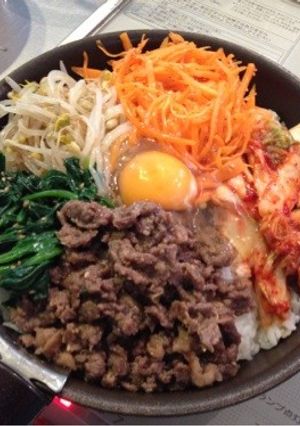 フライパンでやみつきビビンバ☆ by mikio7222 【クックパッド】 簡単