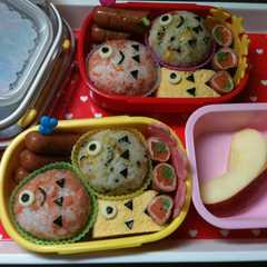 A picture of キャラ弁　こいのぼり.