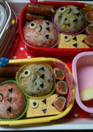 キャラ弁　こいのぼり-レシピのメイン写真