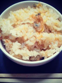 あさりの炊き込みご飯(みそ味)-レシピのメイン写真