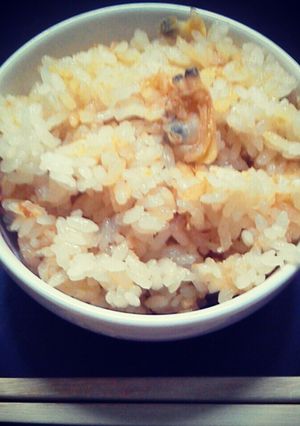あさりの炊き込みご飯(みそ味)-レシピのメイン写真