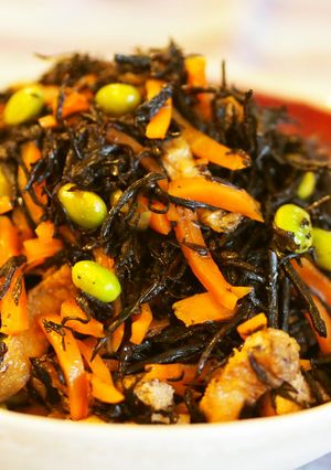 ひじき煮（ご飯ガツガツいけるほう）-レシピのメイン写真