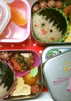 キャラ弁　ちびまるこちゃん-レシピのメイン写真