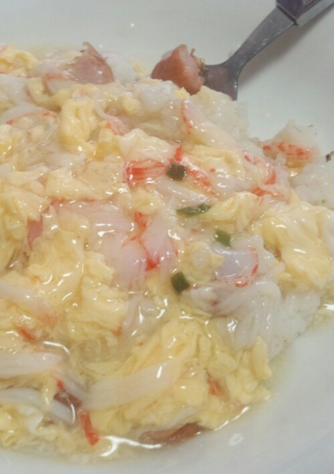 簡単スープの素であんかけ炒飯★-レシピのメイン写真