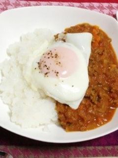 トマト缶で簡単キーマカレー♫-レシピのメイン写真