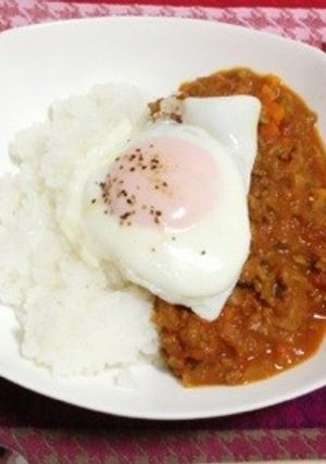 トマト缶で簡単キーマカレー♫-レシピのメイン写真