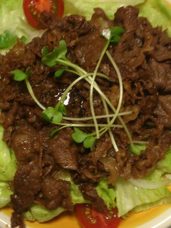 簡単!焼肉!レタスと玉葱もりもりペロリ☆-レシピのメイン写真