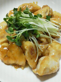 鶏むね肉のめんつゆ照り焼き-レシピのメイン写真