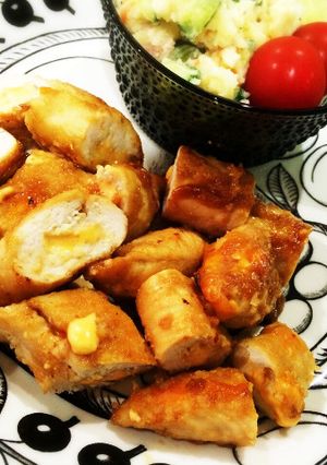 ササミのこってり照り焼きチーズ-レシピのメイン写真