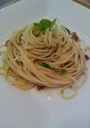 ドライトマトと梅のさっぱりパスタ-レシピのメイン写真