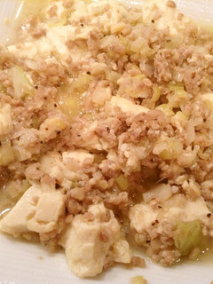 豆腐とひき肉の塩麹炒め-レシピのメイン写真