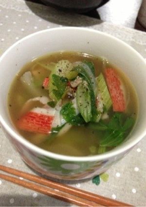 セロリたっぷり野菜スープ♪-レシピのメイン写真