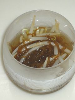 もやしともずくの酢の物-レシピのメイン写真