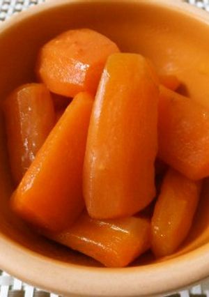 人参のグラッセ*菜食レシピ-レシピのメイン写真