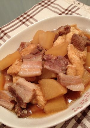 豚バラと大根の煮物-レシピのメイン写真