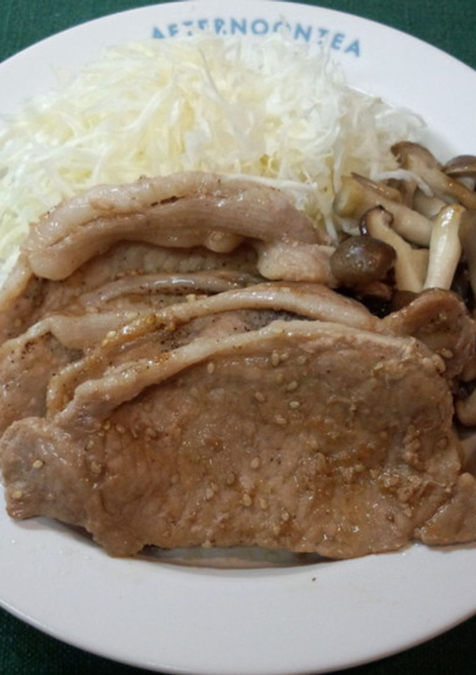 簡単　秘伝の味付け　豚肉のしょうが焼き-レシピのメイン写真