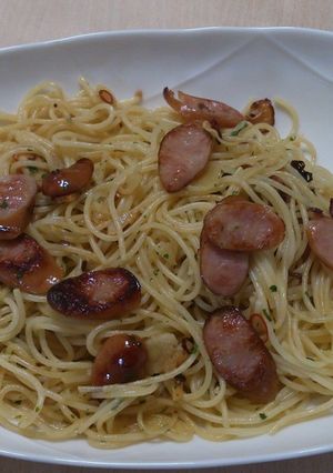 ウインナーのペペロンチーノ-レシピのメイン写真