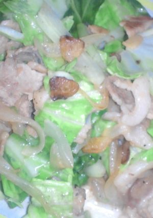 豚肉とアスパラの塩にんにく炒め-レシピのメイン写真
