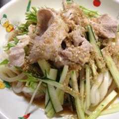 冷しゃぶで冷やしうどん！-レシピのメイン写真
