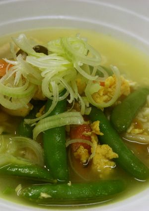 スナップえんどうのカレーレモン塩ラーメン-レシピのメイン写真