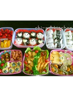 運動会のお弁当☆2013-レシピのメイン写真