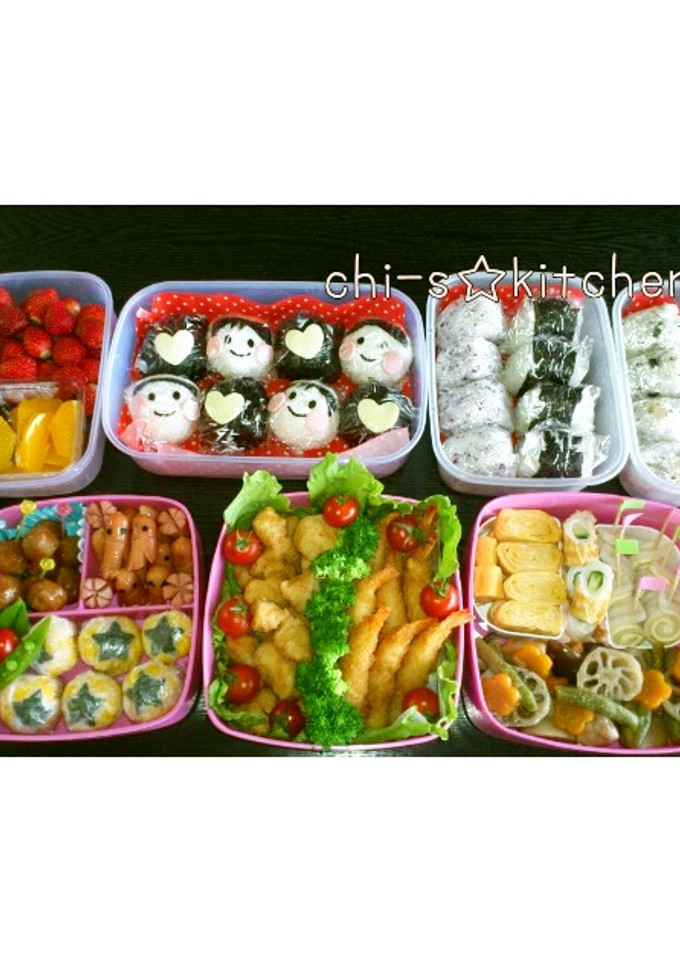 運動会のお弁当☆2013-レシピのメイン写真