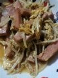 スパムともやしの卵炒め-レシピのメイン写真