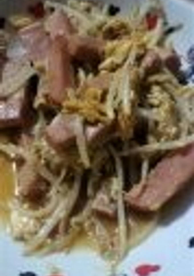 スパムともやしの卵炒め-レシピのメイン写真
