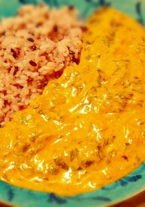 ルーなしの辛くない簡単ほうれん草カレー☆-レシピのメイン写真