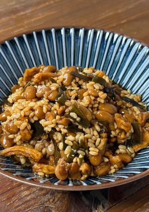 玄米麹で簡単！ご飯がすすむ納豆麹-レシピのメイン写真