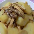 ほっこりジャガイモ・ぜんまいの煮物