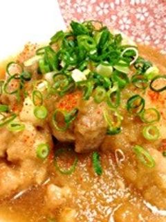 ほっこりとろとろ☆鶏肉のみぞれ煮☆-レシピのメイン写真