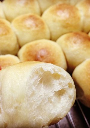 自家製酵母×コストコPMの蜂蜜パン-レシピのメイン写真